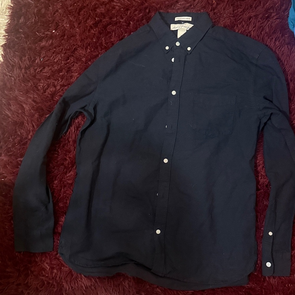 Black Button-Up Shirt